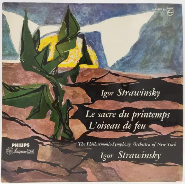 Vinyl LP - Igor Strawinsky - Le sacre du printemps, L'oiseau de feu  - Bild 2