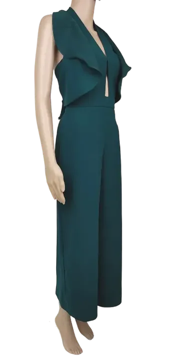 Zara Damen Jumpsuit dunkelgrün - Gr. S - Bild 2