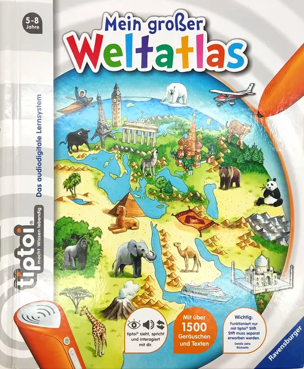 tiptoi® - Mein großer Weltatlas - Ravensburger - Bild 1