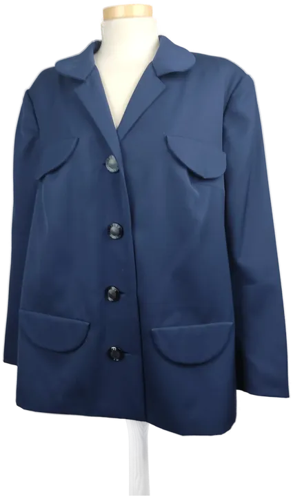 Damen Vintage Blazer blau- XL/ 42 - Bild 1