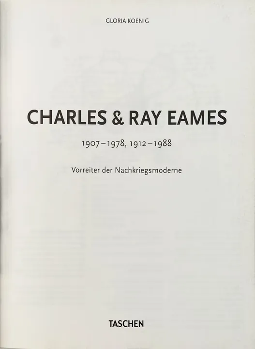 Eames -  Charles & Ray Eames - Gloria Koenig - Bild 2