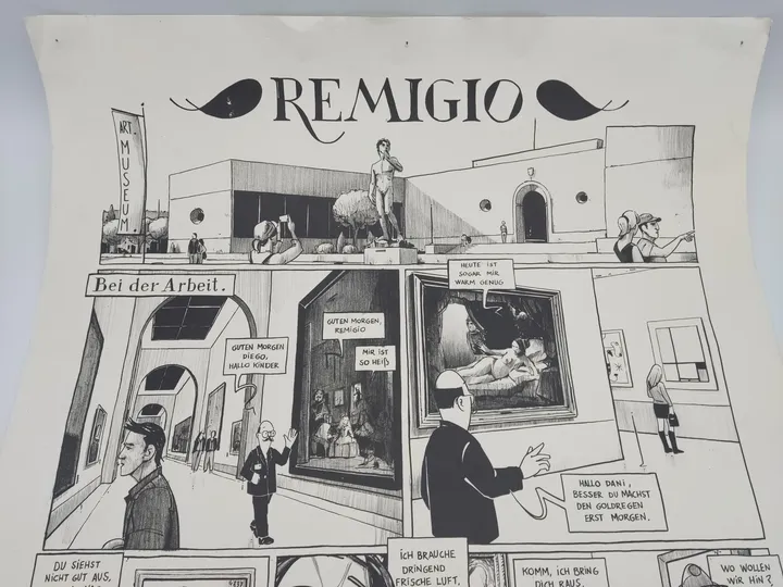 REMIGIO – Graphic Novel („Bei der Arbeit.“) - Bild 2