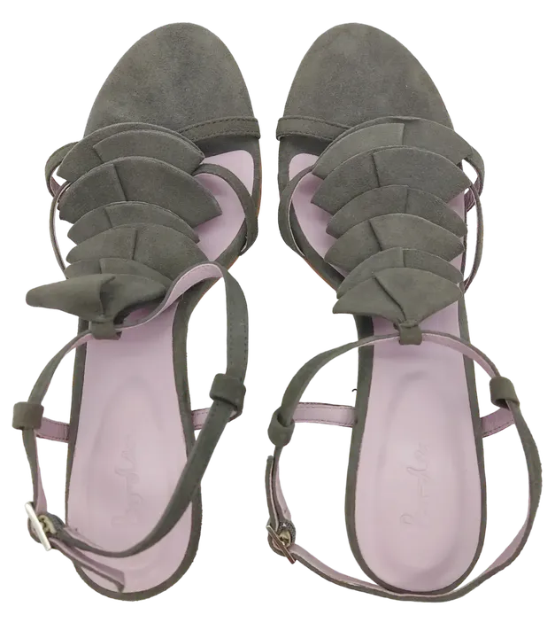 Boden Damen Sandalen grau - Gr. 42 - Bild 3