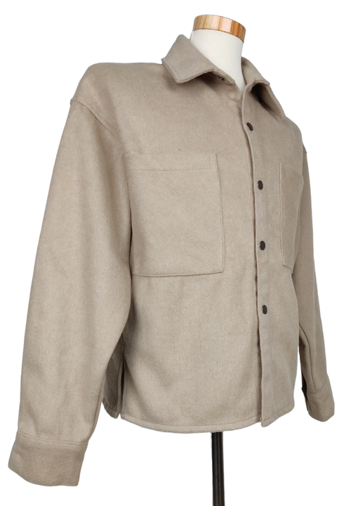 Jack & Jones Herren Hemdjacke beige - Gr. S  - Bild 2