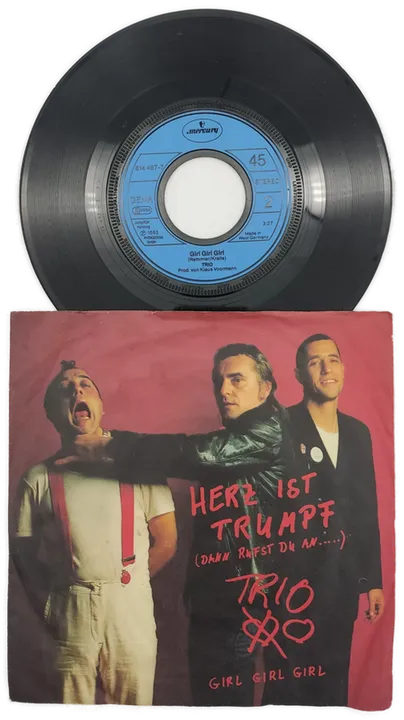 Trio - Herz ist Trumpf(Dann rufst du an) Vinyl Schallplatte  - Bild 2
