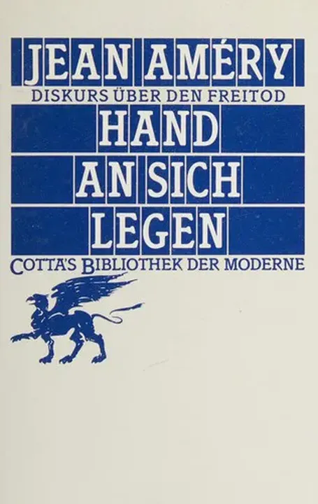 Hand an sich legen - Jean Améry - Bild 1