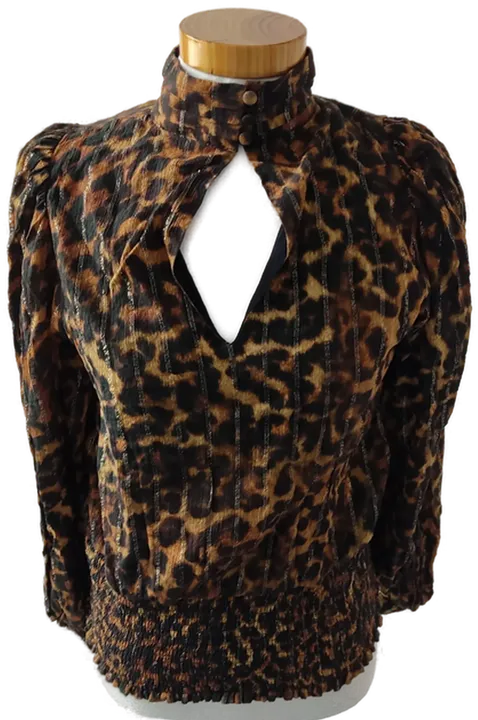 GUESS Damenbluse Leopardenmuster - S - Bild 1