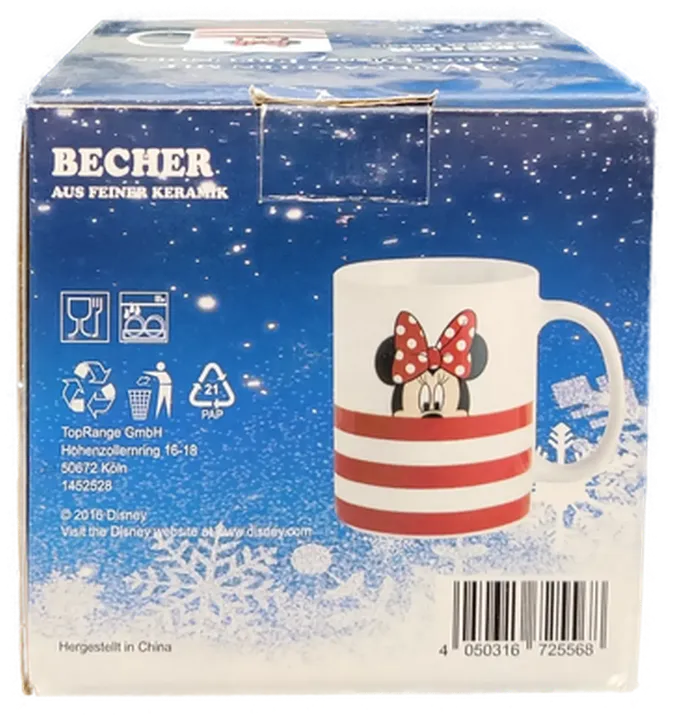 Disney Weihnachten mit guten Freunden Minnie Maus Becher - Bild 4