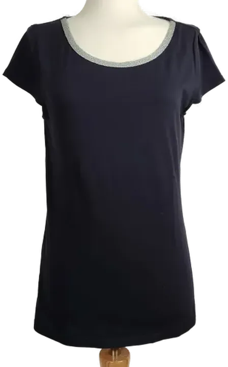 Comma Damen T-Shirt blau - 38 - Bild 1