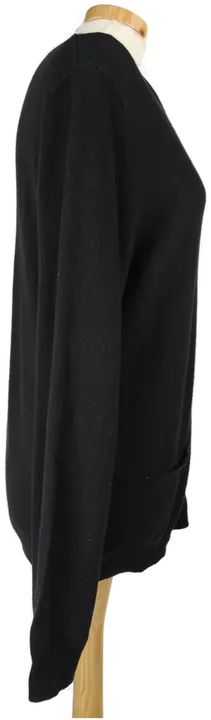 Gerry Weber Damen Weste schwarz mit braunen Einfassungen - XL/42 - Bild 3