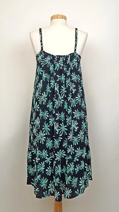 Janina Midi Kleid schwarz gemustert Gr. 42 - Bild 2