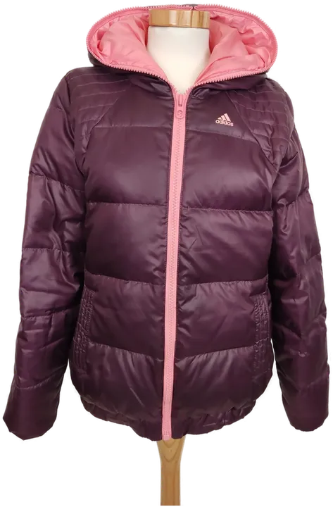 Adidas Damen Steppjacke aubergine Gr. 34-36 - Bild 1