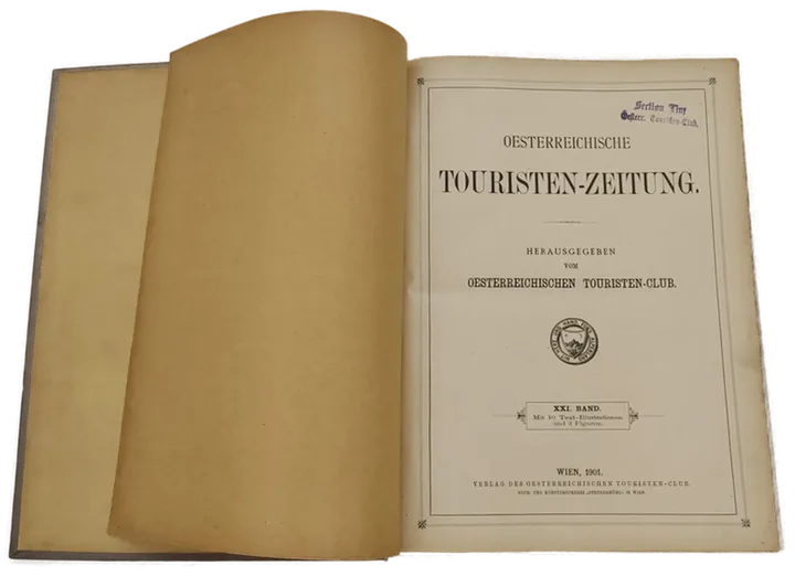 Buch Österreichische Touristen Zeitung Band 1899 XIX  und 1901 XXI - Bild 5