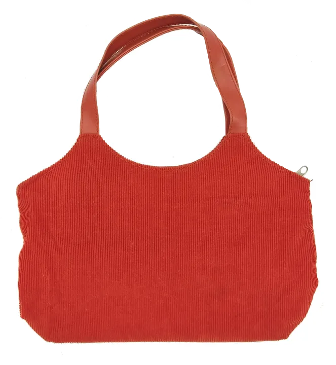 Mini Bag aus Cord - rot  - Bild 1
