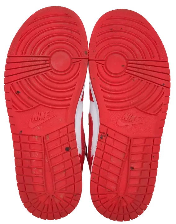 Nike Air Jordan 1 Mid Sneaker, weiß/rot - EUR 42.5 - Bild 6