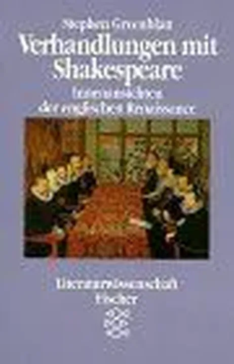 Verhandlungen mit Shakespeare - Stephen Greenblatt - Bild 1