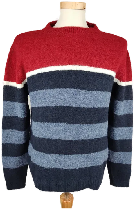 TIMEZONE Pullover – rot/blau, Gr. M (NEU!) - Bild 1