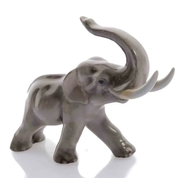 1 Stk. Herend Elefant Porzellan, blaue Marke (Fus) - Bild 1