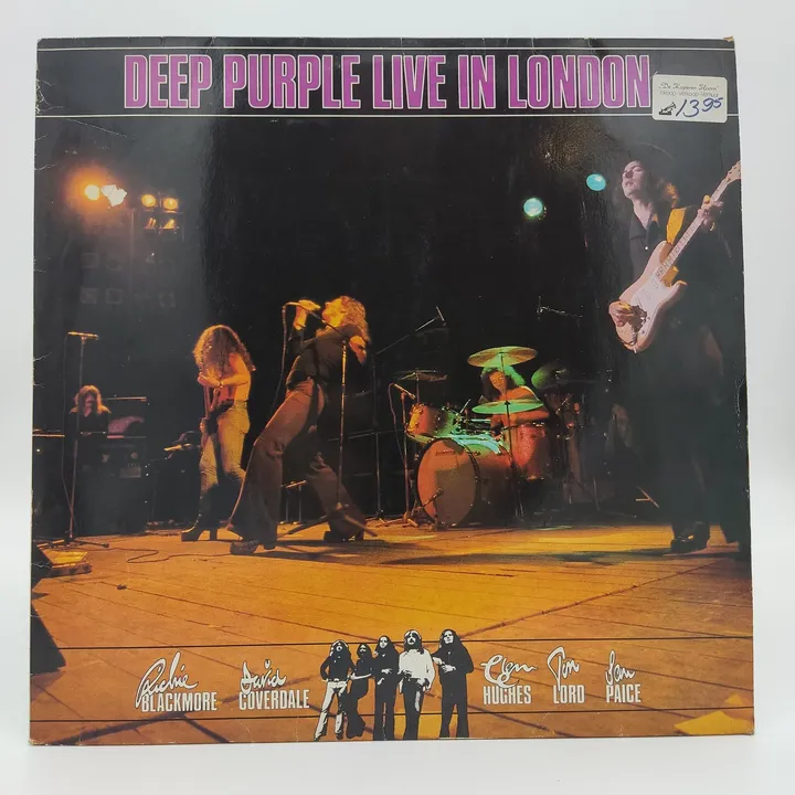 Langspielplatte - Deep Purple - Live In London - Bild 2