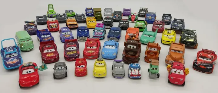  Mattel Disney/Pixar Cars Spielzeugautos 50 Stück - Bild 2