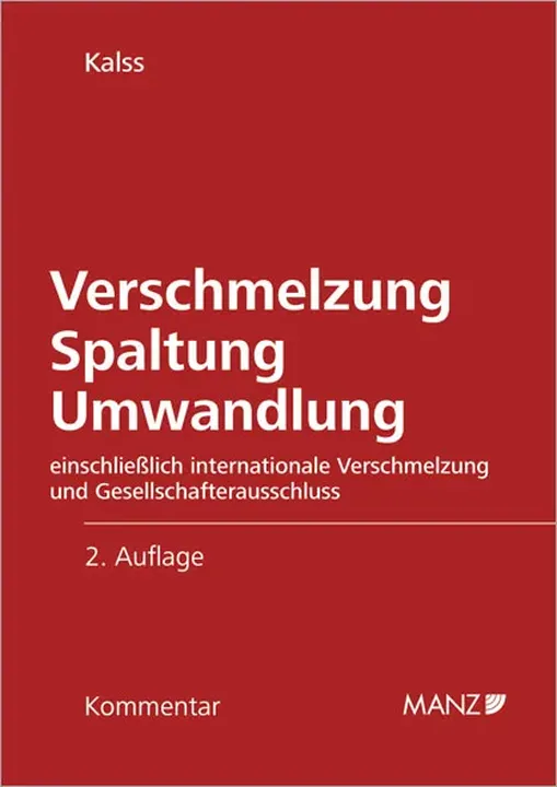 Verschmelzung Spaltung Umwandlung - Bild 1