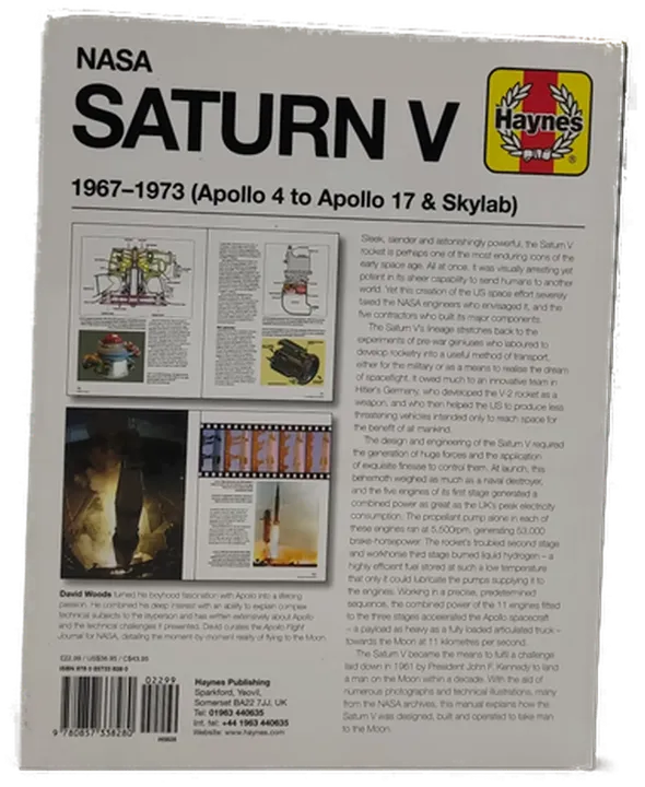 Buch NASA Saturn V Owners' Workshop Manual: 1967–1973 (Apollo 4 to Apollo 17 & Skylab) - Bild 2