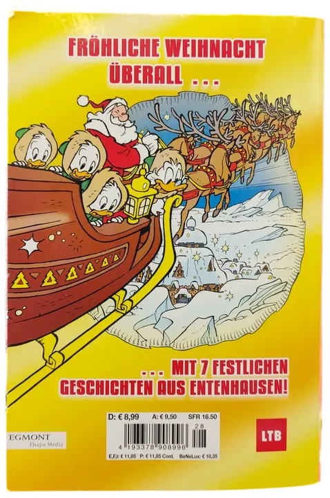 Buch Nr. 28 Lustiges Taschenbuch Weihnachten - Frohes Fest in Entenhausen / Comics  - Bild 2