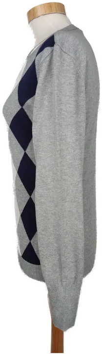 Tom Tailor Damen Bluse weiß/blau/grau kariert - M/38 - Bild 3