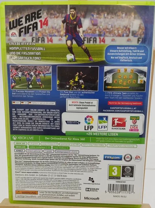 Xbox 360 EA Sports FIFA 14 - Bild 2