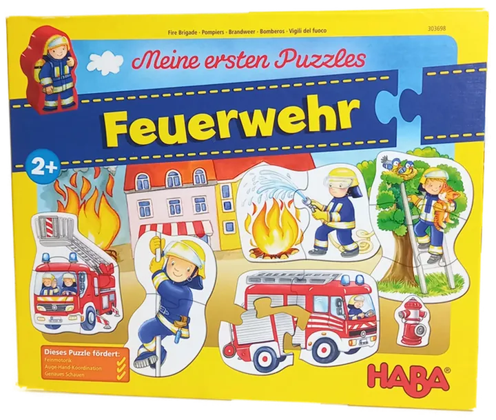 HABA Meine ersten Puzzles: Feuerwehr - Bild 2