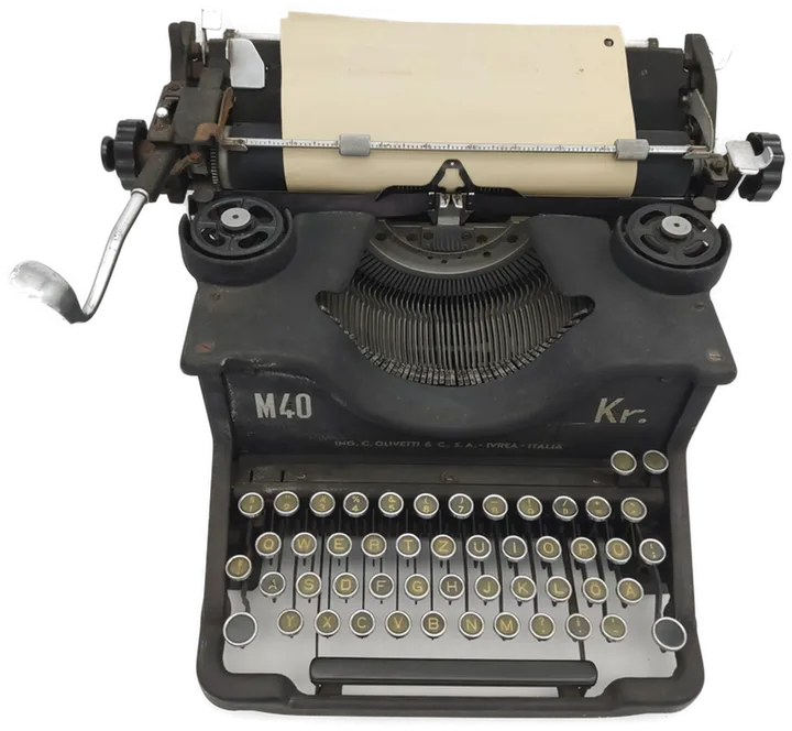 Schreibmaschine Olivetti M40 KR aus dem Jahr 1939 - Bild 1