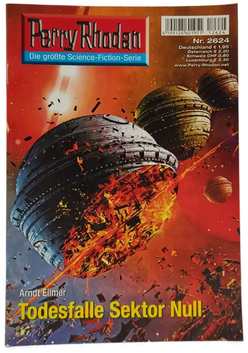  Romanheft Perry Rhodan Todesfalle Sektor Null Erstauflage Nr.2624 - Bild 1