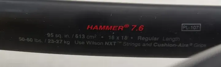 Wilson - Hyper Hammer - Tennisschläger 7.6 - Bild 7