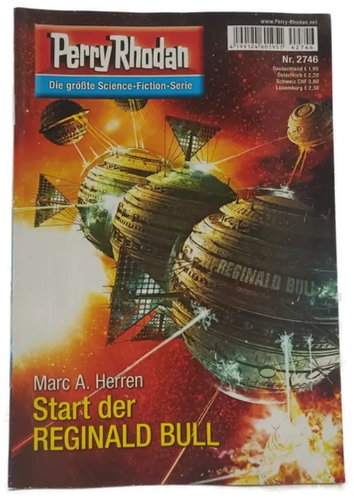  Romanheft Perry Rhodan Start der REGINALD BULL Erstauflage Nr. 2746 - Bild 1