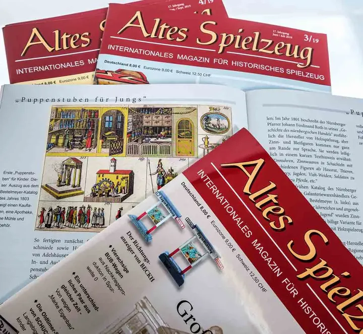 Zeitschrift Magazin Altes Spielzeug Ausgaben 1-6 / 2019 - Bild 2