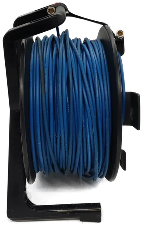 Schill Kabeltrommel/Gerätetrommel mit blauem XLR-Kabel - Bild 3