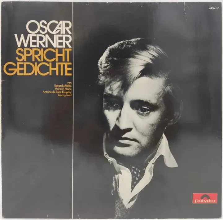 Vinyl LP - Oscar Werner - Spricht Gedichte - Bild 1