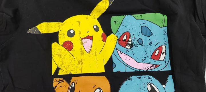 Pokémon Herren T-Shirt schwarz Gr. M - Bild 3