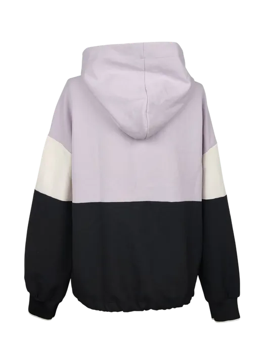 ZARA Damen Hoody Jacke, flieder/schwarz - Gr. M - Bild 2