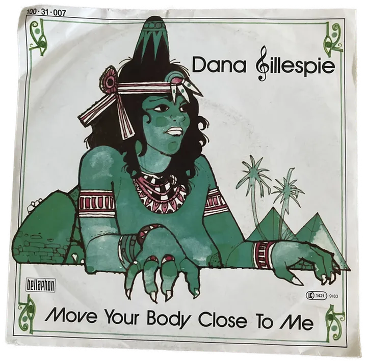 Singles Schallplatte - Dana Gillespie - Move your body close to me - Bild 1