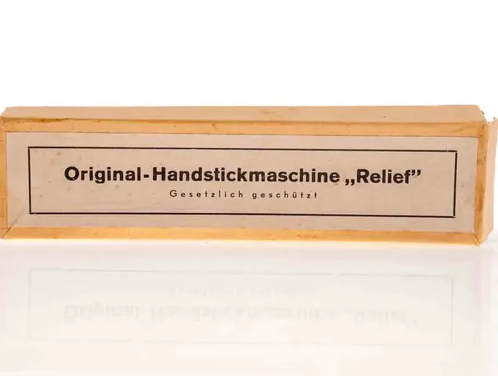 Vintage Original-Handstickmaschine 