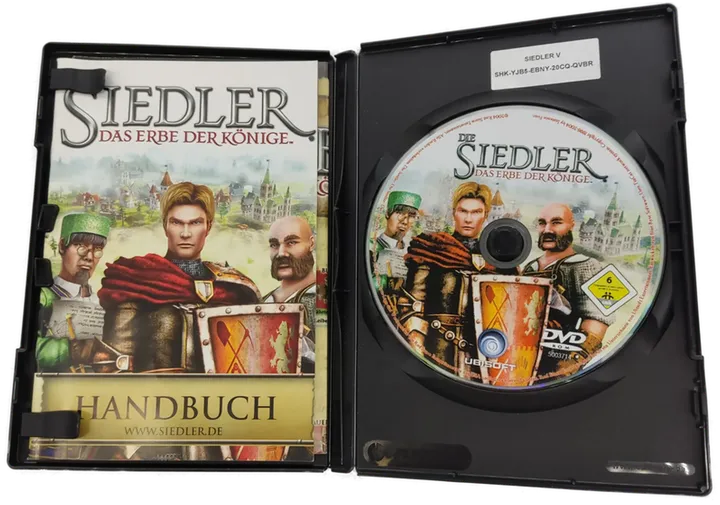 PC Game DVD-ROM Die Siedler 