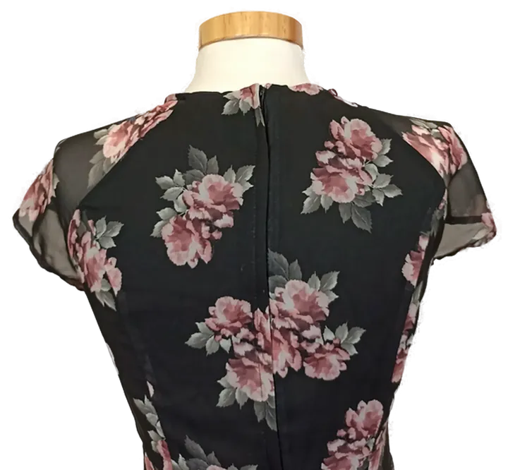 H&M Divided Minikleid geblümt Gr. 38 - Bild 3