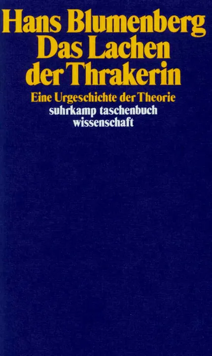 Das Lachen der Thrakerin - Hans Blumenberg - Bild 2