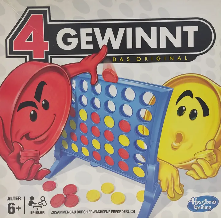 4 Gewinnt - Gesellschaftsspiel - Hasbro  - Bild 1