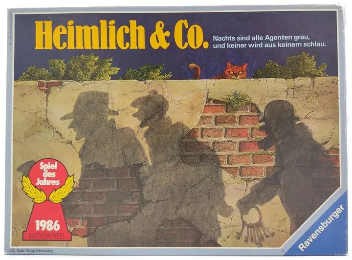 Heimlich & Co. Ravensburger Spiel des Jahres 1986 - Bild 1