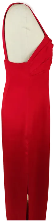 Rotes langes Abendkleid mit 2 Schlitzen -  - Bild 3