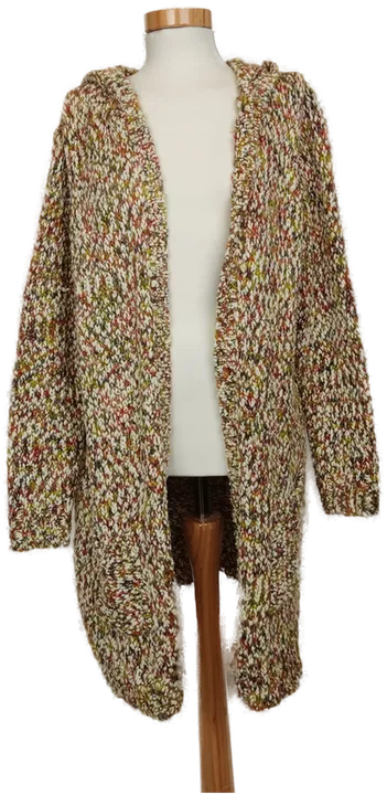 Jean Pascale Damen Long Strickjacke mehrfarbig Gr. L - Bild 4