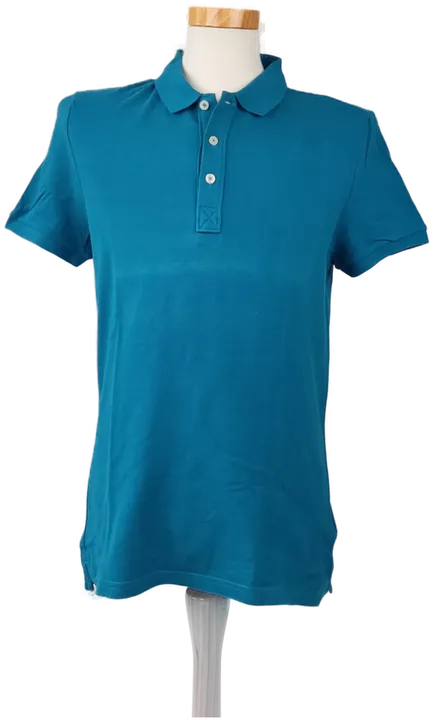 C&A Herren Polo T-Shirt blau - mit Kragen M  - Bild 1