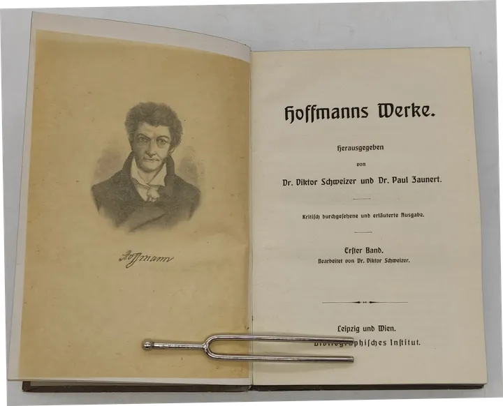 Buch E.T.A. Hoffmann -seine Werke. Meyers Klassiker Ausgaben Band 1 bis 4 von 1896 - Bild 8